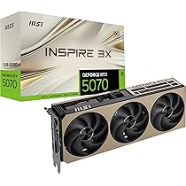 Amazon | MSI GeForce RTX 5070 12G INSPIRE 3X OC グラフィックス